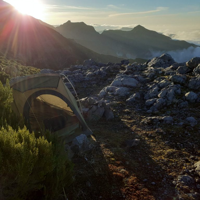 Trekking Madeira, Zelten und Wandern auf Madeira