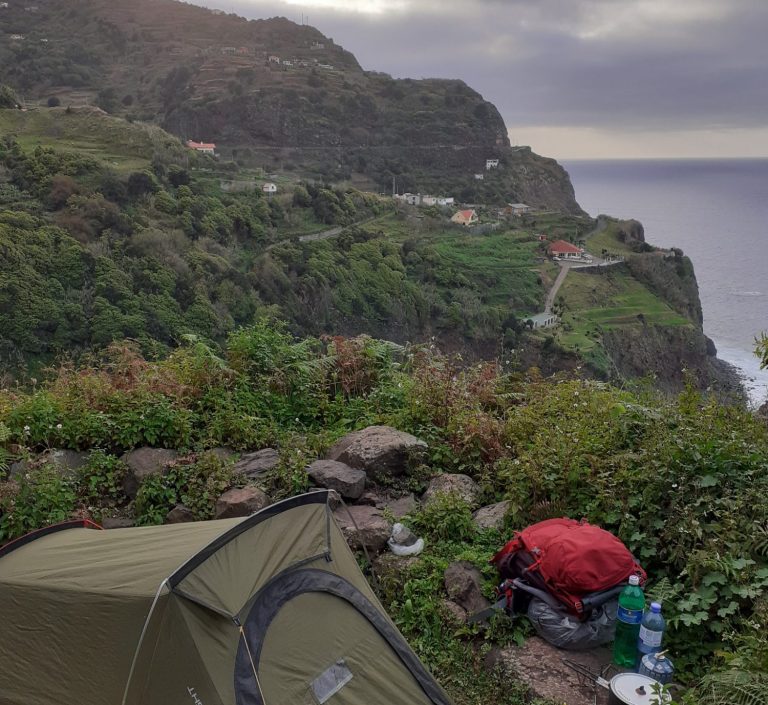 Trekking Madeira, Zelten und Wandern auf Madeira